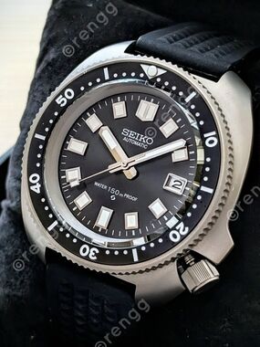Full Automatic Titanium Diver Mod NH35A 24jewels Retro Willard Sapphire 45mm